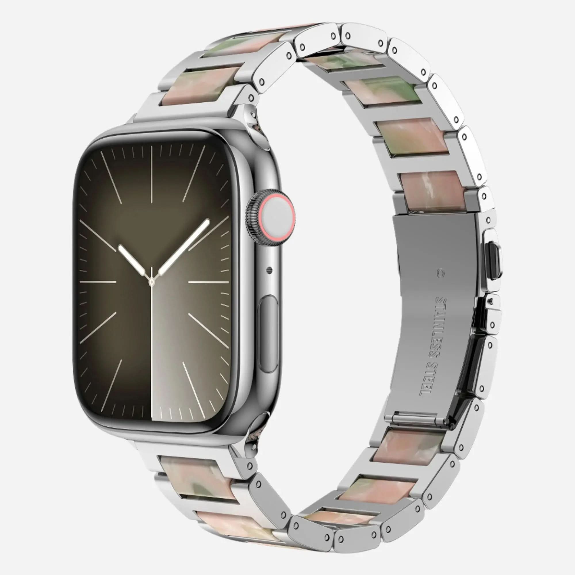 MillesTECband Apple Watch Gliederarmband "Granit" - MillesTEC