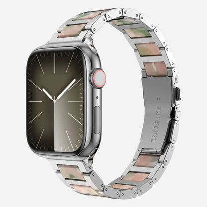 MillesTECband Apple Watch Gliederarmband "Granit" - MillesTEC