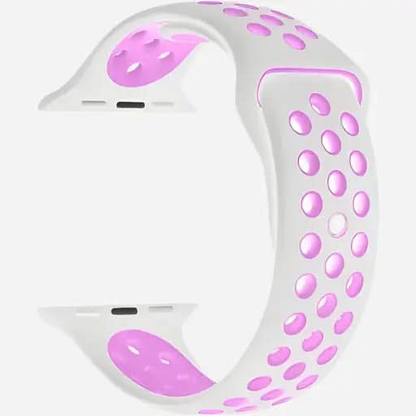 bandkult Sport Plus Silikon Apple Watch Armband Drückerschließe bandkult