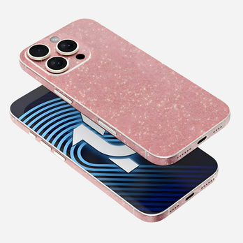 bandkult iPhone 16 Pro Glitzerfolie – zweite Ansicht