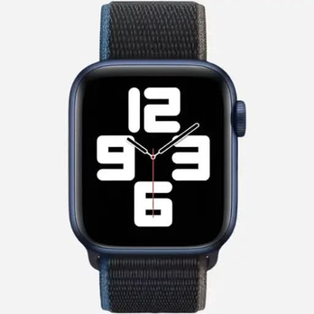 Apple Watch Nylonarmband 44–49 mm – Woven Klettverschluss | bandkult® | Verschiedene Farben – zweite Ansicht