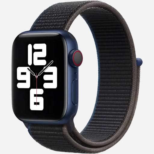 MillesTECband Woven Nylon Apple Watch Armband Klettverschluss MillesTEC