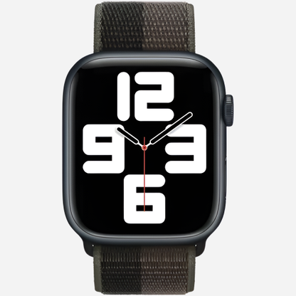MillesTECband Woven Nylon Apple Watch Armband Klettverschluss MillesTEC