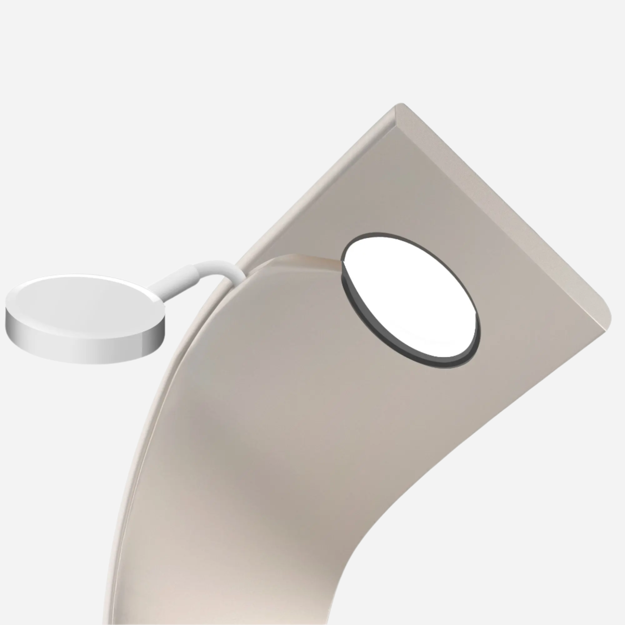 MillesTECband Aluminium Apple Watch Ultra Ständer - Titanfarben - MillesTEC