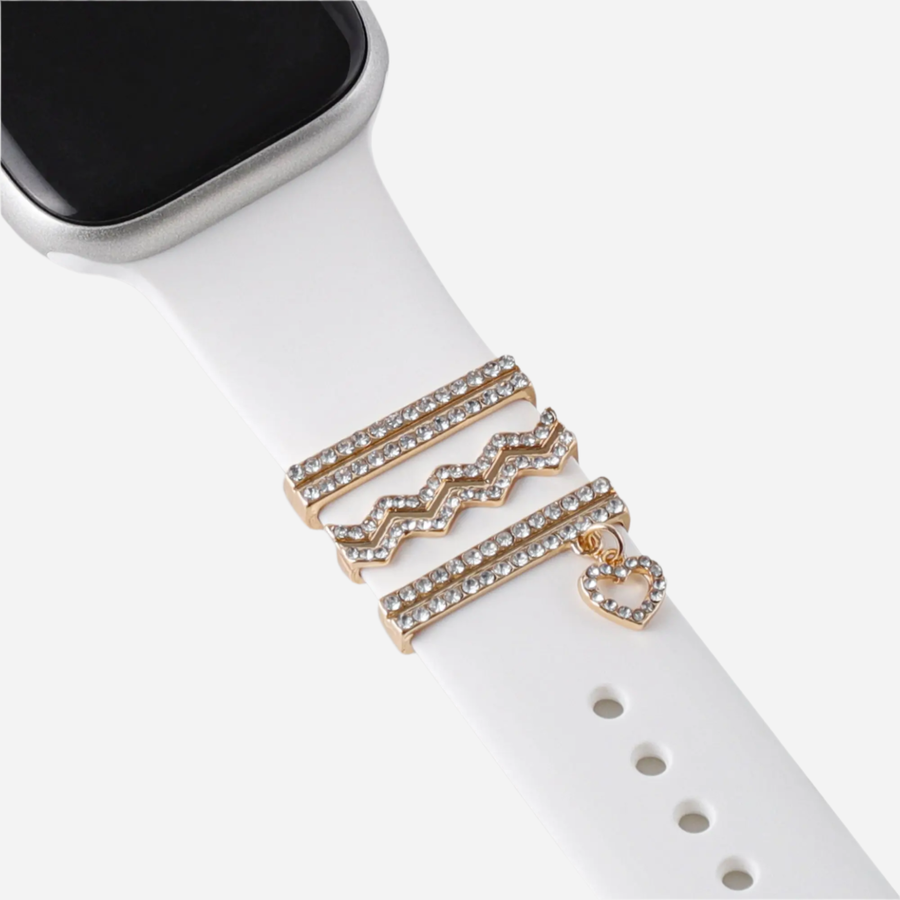 MillesTECband Apple Watch Charms "Hanging Heart" - Gold - MillesTEC