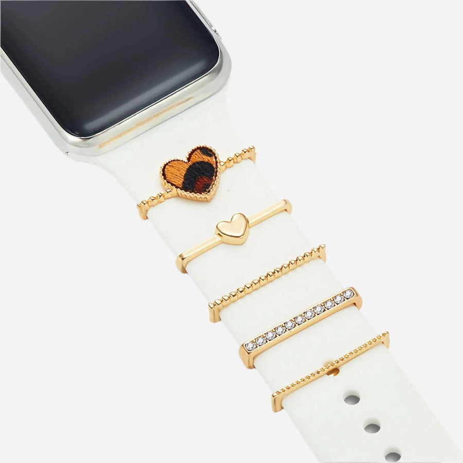 MillesTECband Apple Watch Charms "Heart" - Gold - MillesTEC