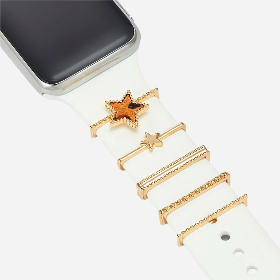 MillesTECband Apple Watch Charms "Star" - Gold - MillesTEC