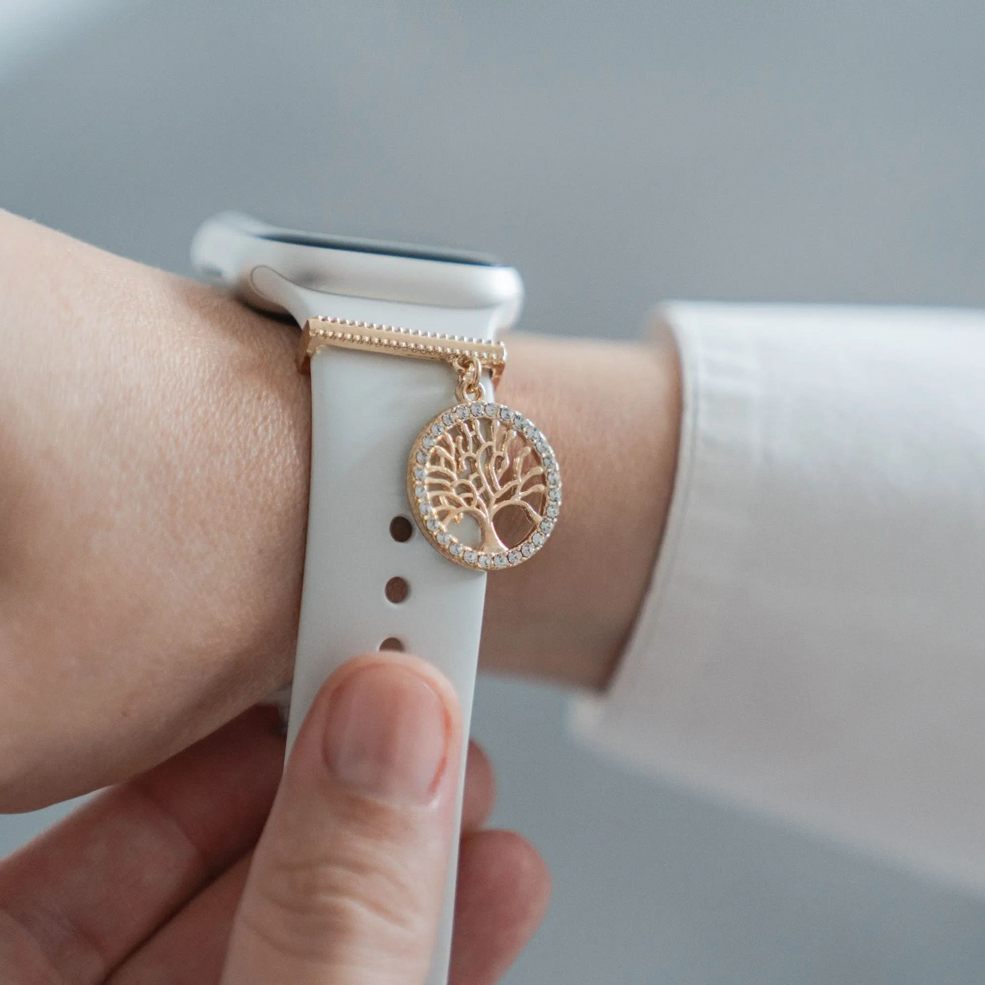 MillesTECband Apple Watch Charms "Tree of Life" - Gold - MillesTEC