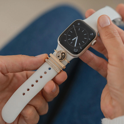 MillesTECband Apple Watch Charms "Yin & Yang" - Gold - MillesTEC