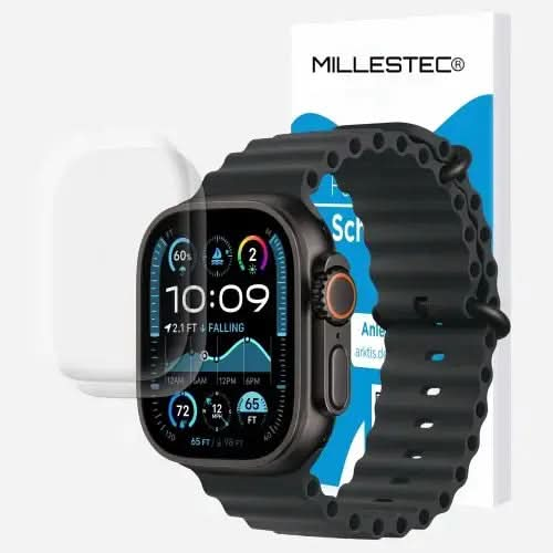 MilesTEC Apple Watch Ultra 49 mm Apple Watch Ultra Schutzfolie - 2er Set MillesTEC