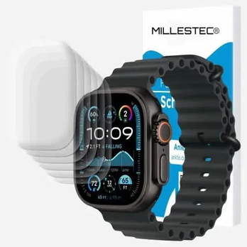 bandkult Apple Watch Ultra 49 mm Full Protection Schutzfolie Apple Watch Ultra Hülle - 6er Set – zweite Ansicht