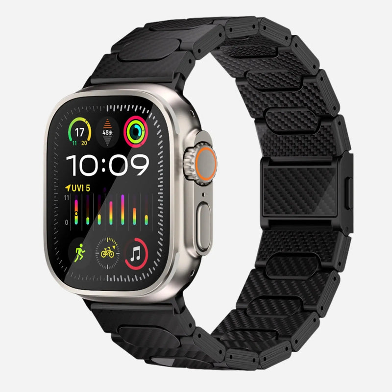 bandkult Apple Watch Ultra Armband HURRICANE Karbon