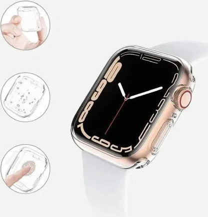 MilesTEC Invisible Air Case für Apple Watch Series 9, 8 und 7 - 45 mm - MillesTEC