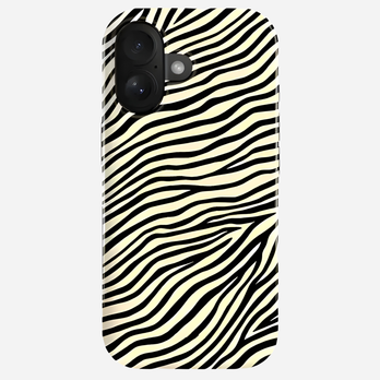 bandkult iPhone 16 Plus Fashion Case - Zebra