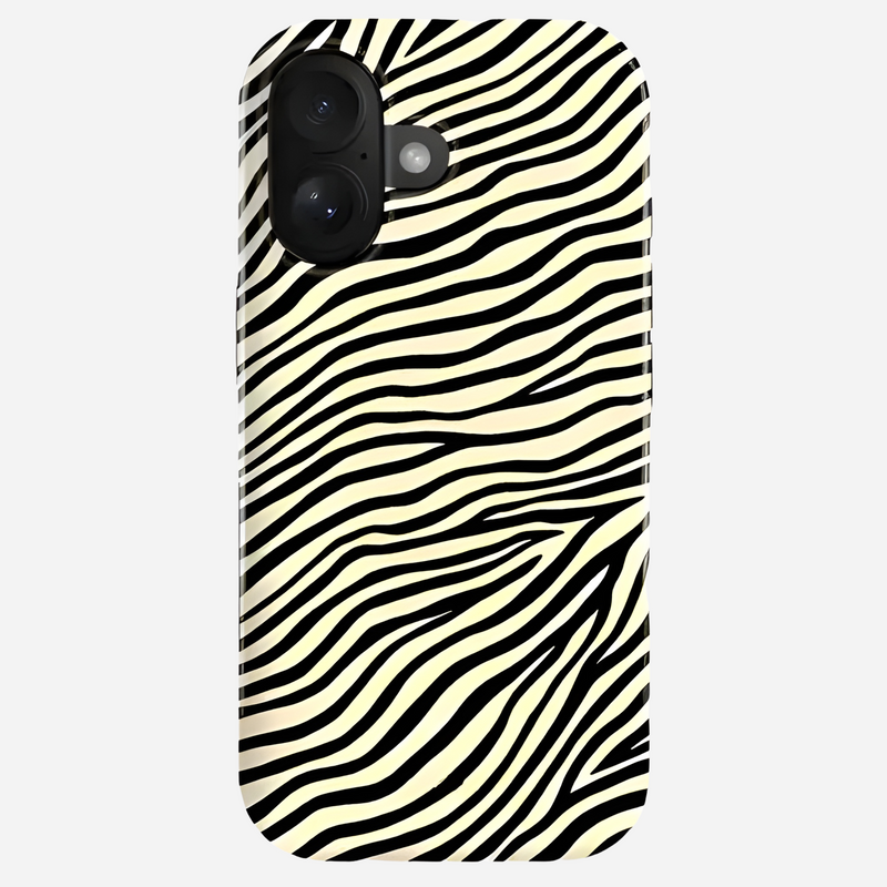 bandkult iPhone 16 Plus Fashion Case - Zebra