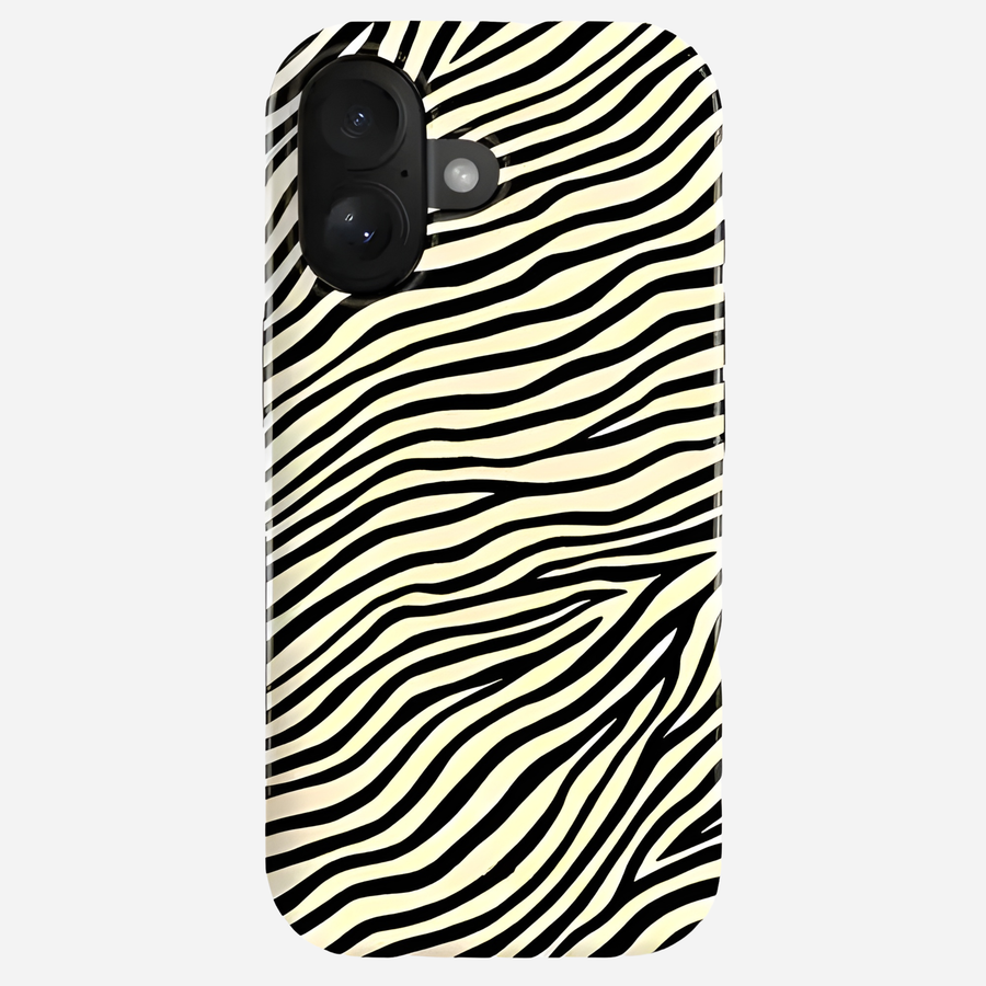 bandkult iPhone 16 Plus Fashion Case - Zebra bandkult