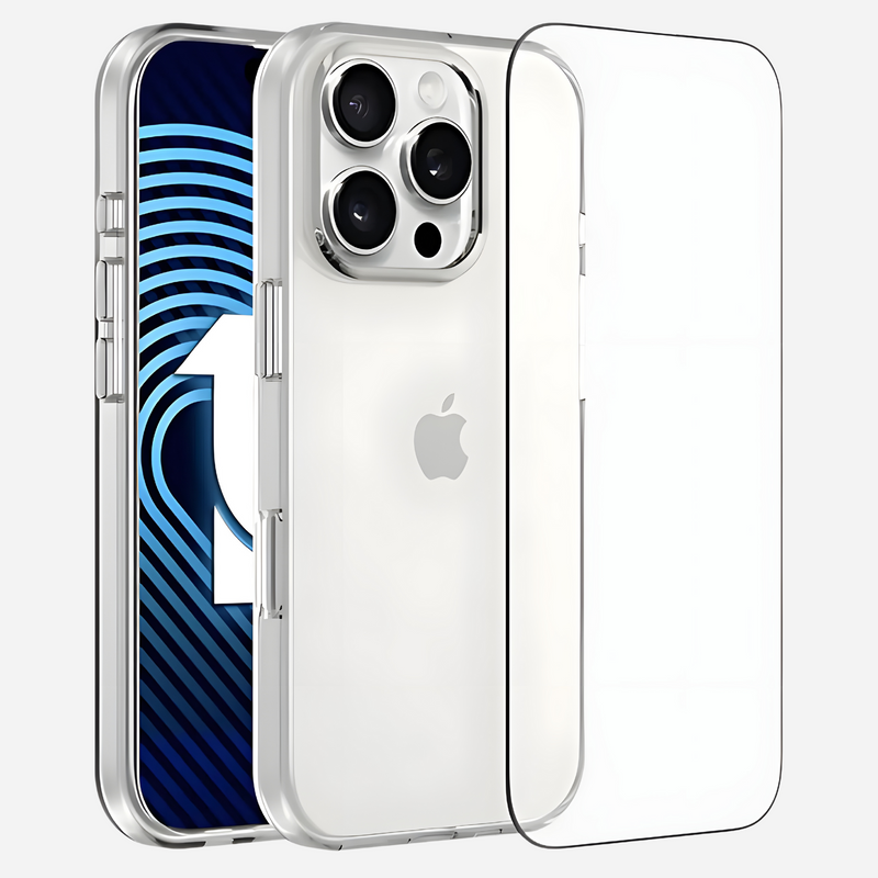 iPhone 16 Pro Schutz-Set – Air Case & Case-Friendly Glasfolie | 20 % günstiger | bandkult®