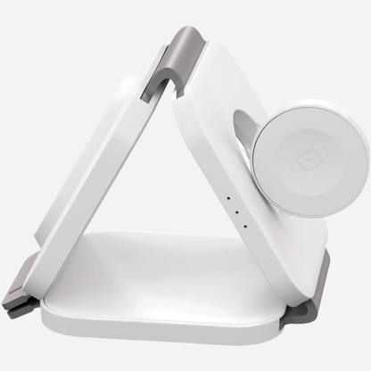 Kabelloses 3in1 Ladegerät für iPhone, Apple Watch und AirPods - MillesTEC