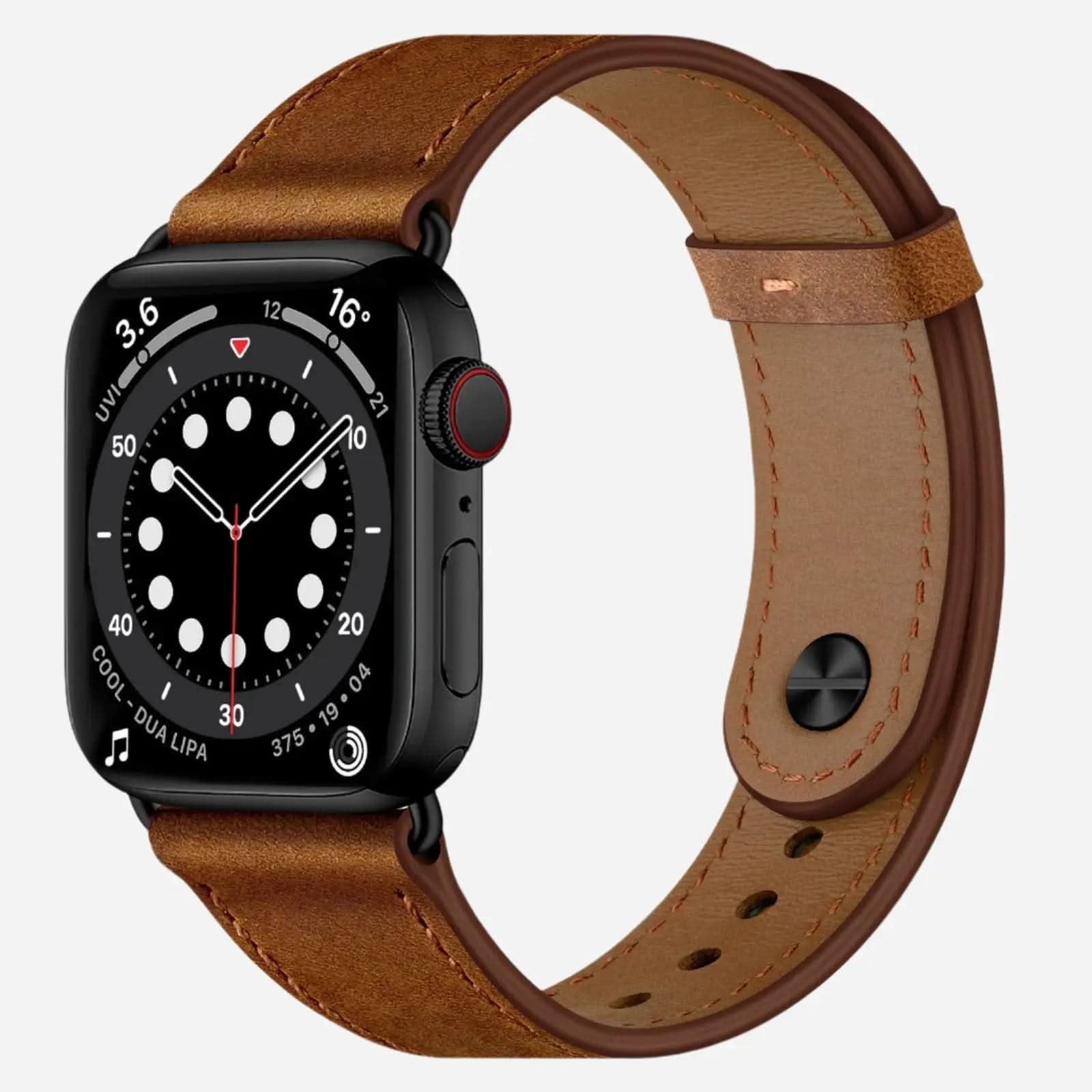 MillesTECband Vintage Apple Watch Lederarmband - MillesTEC