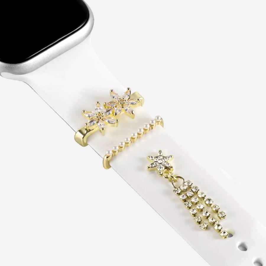 MillesTECband Apple Watch Charms "Edelweiß" MillesTEC