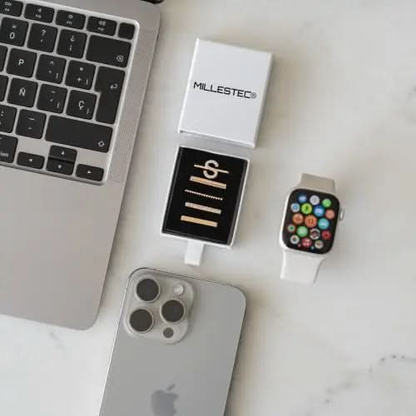 MillesTECband Apple Watch Charms "S Style" MillesTEC