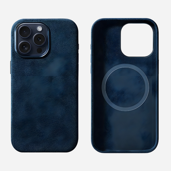 iPhone 16 Hülle aus Alcantara – zweite Ansicht