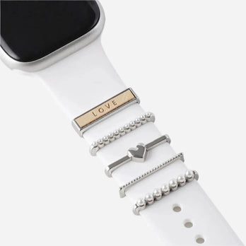 bandkult Apple Watch Charms "Love" - Silber