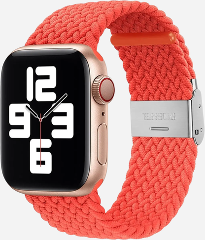 MillesTECband Braided Nylon Apple Watch Armband Klappschließe - 49/46/45/44 mm - Rainbow MillesTEC
