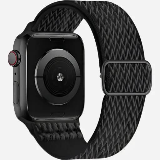bandkult W Texture Nylon Apple Watch Armband Elastisches Band bandkult