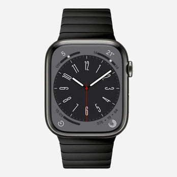 bandkult Apple Watch Edelstahl Gliederarmband "Aura" – zweite Ansicht