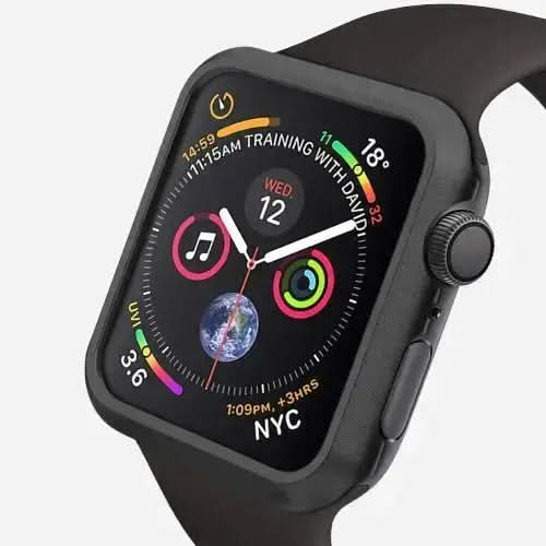 MillesTECbandPRO AluFrame Hülle für Apple Watch Series 9, 8 und 7 - 41 mm - MillesTEC