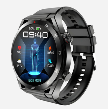 bandkult VITAL One 2 – Premium Smartwatch 2025 mit KI & Blutdruck-Airbag