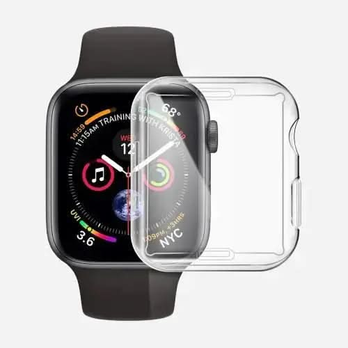 bandkult 360 FULLBODY Case für Apple Watch Series 9, 8 und 7 - 41 mm - Transparent – zweite Ansicht