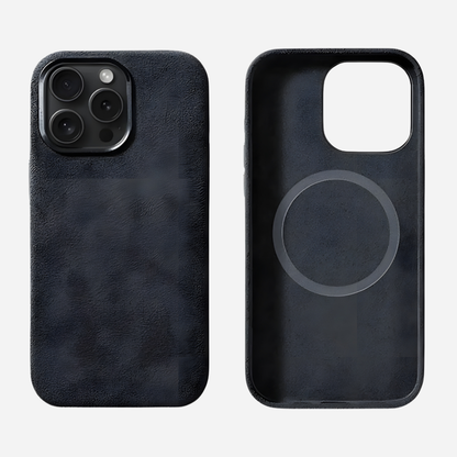 bandkult iPhone 16 Hülle aus Alcantara-1