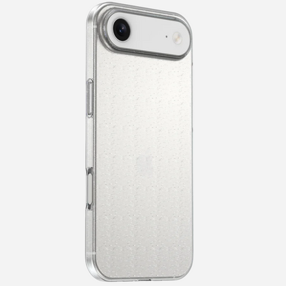 iPhone 17 Air Glitter Case – transparente TPU-Hülle mit funkelnder Glitzerschicht, Seitenansicht