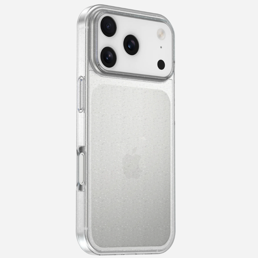 bandkult iPhone 17 Pro Glitter Case – funkelnd und schön.
Die Hülle glitzert.
