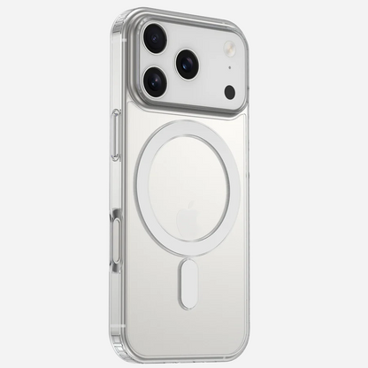iPhone 17 Pro Max Clear Case mit MagSafe – schlanke transparente TPU-Hülle, Seitenansicht