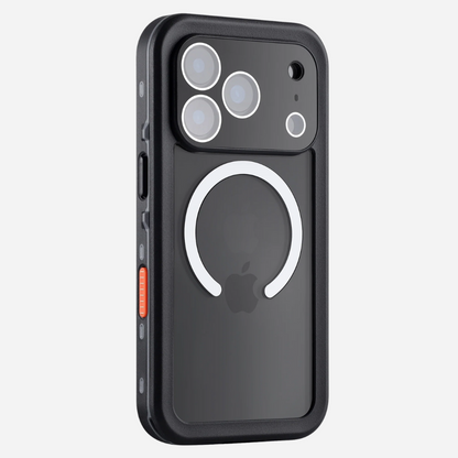Wasserdichtes Actioncase für iPhone 17 Pro Max – 360°-Schutz, IP68, MagSafe-Ring (Seitlich)