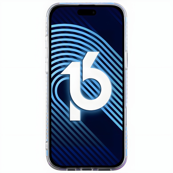 iPhone 16 Pro Pearl Case – Schillernde Hülle im Perlmutt-Look mit Air Cushion | bandkult® – zweite Ansicht