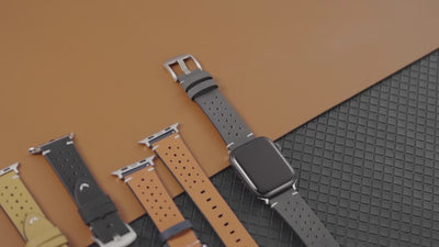 AeroStrapLederarmbandfürAppleWatch–Sportlich&Atmungsaktiv–VerschiedeneFarben(38–49mm) bandkult